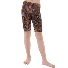 Steampunk 3169877 960 720 Kids  Mid Length Swim Shorts by vintage2030