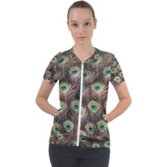 Bird 4099645 960 720 Short Sleeve Zip Up Jacket by vintage2030