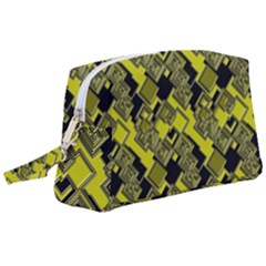 Seamless Pattern Background Wristlet Pouch Bag (large) by Vaneshart