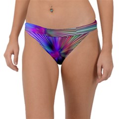 Rays Colorful Laser Ray Light Band Bikini Bottom by Bajindul