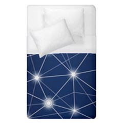 Network Technology Digital Duvet Cover (single Size) by HermanTelo