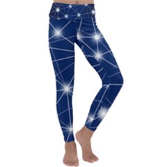 Network Technology Digital Kids  Lightweight Velour Classic Yoga Leggings by HermanTelo