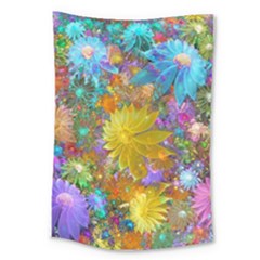 Apo Flower Power Large Tapestry by WolfepawFractals