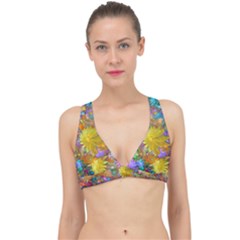 Apo Flower Power Classic Banded Bikini Top by WolfepawFractals