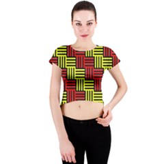 Rby  54 Crew Neck Crop Top by ArtworkByPatrick