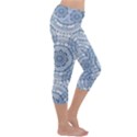 Boho Pattern Style Graphic Vector Capri Yoga Leggings View3