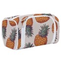 Seamless Pattern With Vector Illustrations Pineapples Toiletries Pouch View2