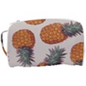 Seamless Pattern With Vector Illustrations Pineapples Toiletries Pouch View3