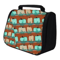 Bluegreen Pumpkins Full Print Travel Pouch (small) by bloomingvinedesign