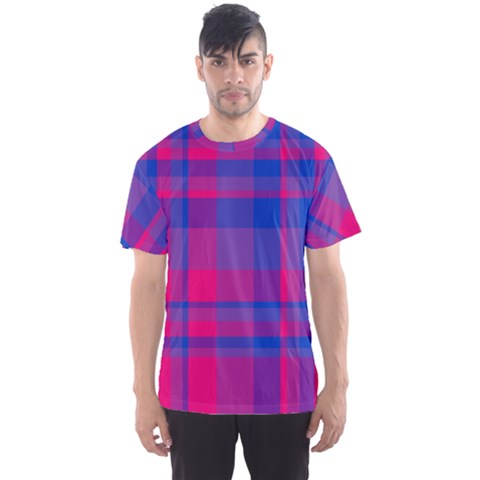 Bisexual Plaid Men s Sports Mesh Tee by NanaLeonti