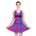 Bisexual plaid Reversible Skater Dress View1