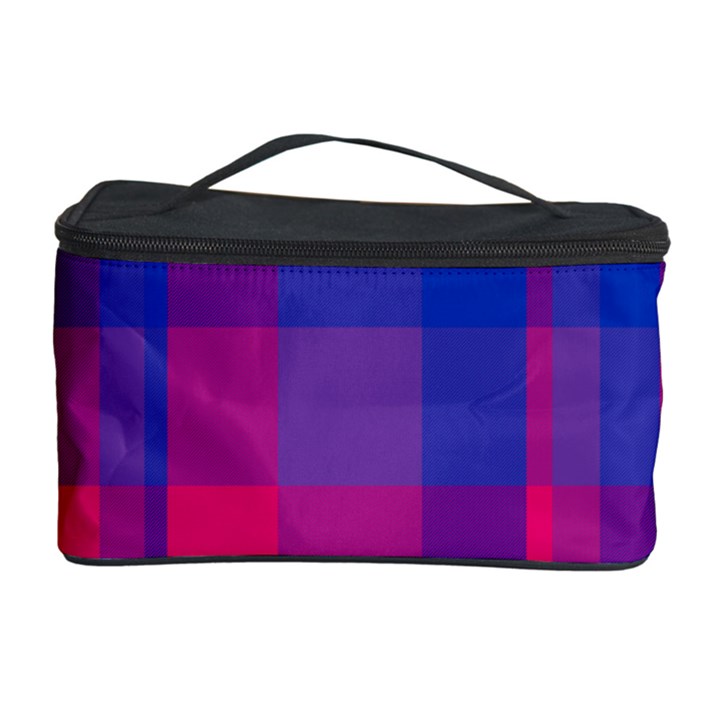 Bisexual plaid Cosmetic Storage