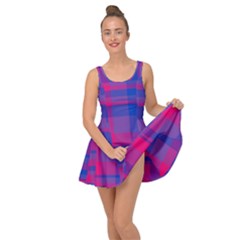 Bisexual Plaid Inside Out Casual Dress by NanaLeonti