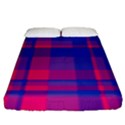 Bisexualplaid Fitted Sheet (King Size) View1