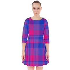 Bisexualplaid Smock Dress by NanaLeonti