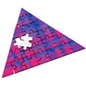 Bisexualplaid Wooden Puzzle Triangle View3