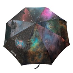 Our Beautiful Universe Large Folding Umbrella by idjy