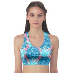 Pineapples Sports Bra by Sobalvarro