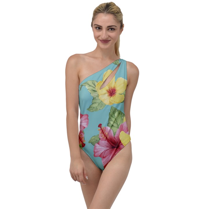 Hibiscus To One Side Swimsuit