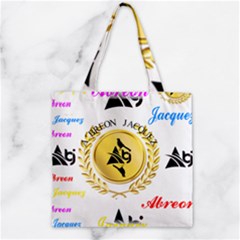 Lux2 Zipper Grocery Tote Bag by ABjCompany