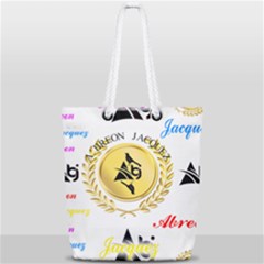 Lux2 Full Print Rope Handle Tote (small) by ABjCompany