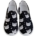 Gothic cat Men s Lightweight Slip Ons View1