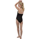 Carnation Pink Black Go with the Flow One Piece Swimsuit View2