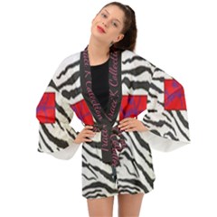 Striped By Traci K Long Sleeve Kimono by tracikcollection