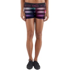 Aquarium By Traci K Yoga Shorts by tracikcollection