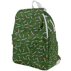 Pepe The Frog Face Pattern Green Kekistan Meme Top Flap Backpack by snek