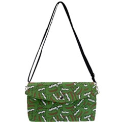 Pepe The Frog Face Pattern Green Kekistan Meme Removable Strap Clutch Bag by snek