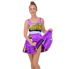 Pop Art Beach Umbrella Inside Out Casual Dress by essentialimage