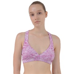 Coffee Pink Sweetheart Sports Bra by Amoreluxe