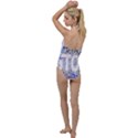 Human Trafficking In Blue Classic Logo Final Go with the Flow One Piece Swimsuit View2