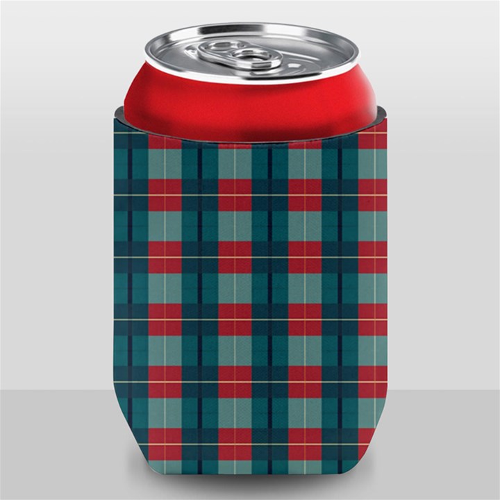 Pattern Texture Plaid Can Holder