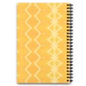 Pattern Yellow 5.5  x 8.5  Notebook View2