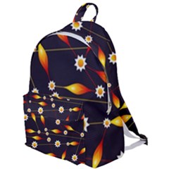 Flower Buds Floral Background The Plain Backpack by HermanTelo