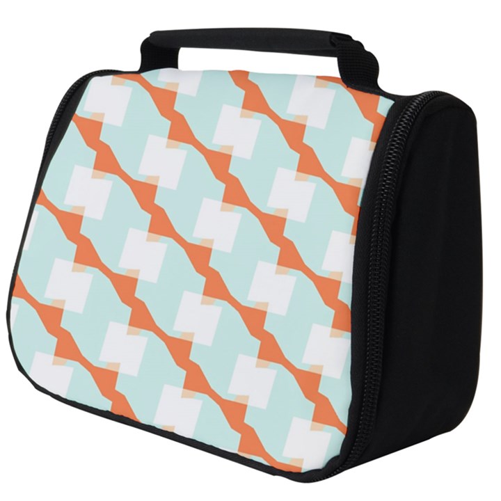 Wallpaper Chevron Full Print Travel Pouch (Big)