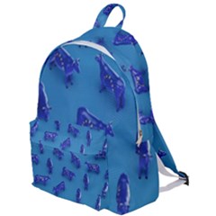 Cow Illustration Blue The Plain Backpack by HermanTelo