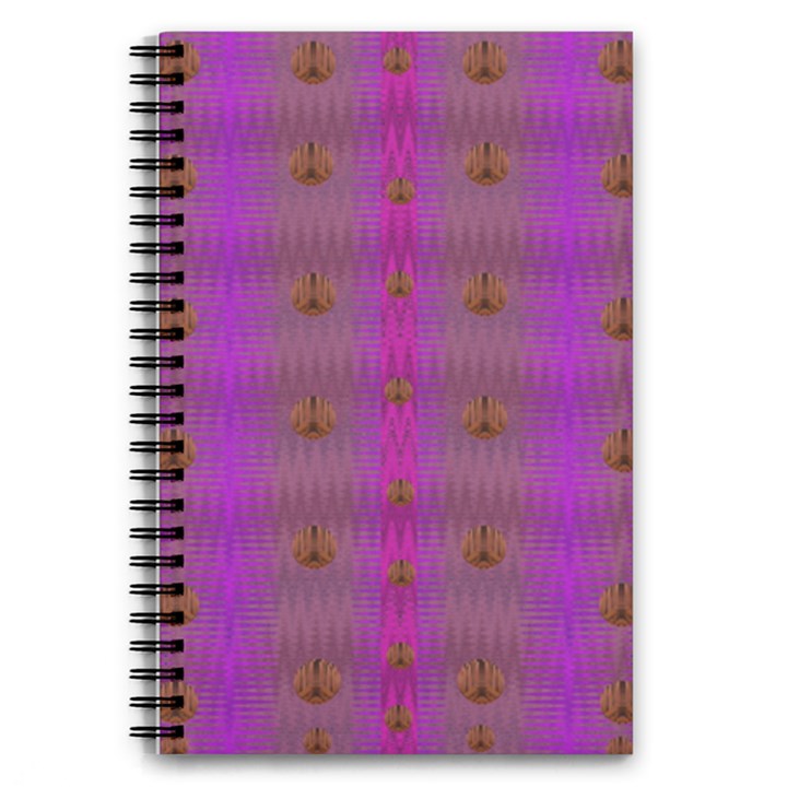 Peace Is Cool Again And Decorative 5.5  x 8.5  Notebook