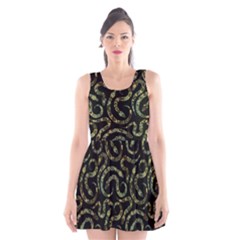 Reptile Snake Scoop Neck Skater Dress by trulycreative