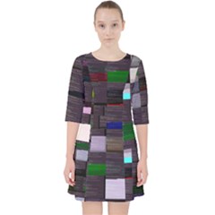 Tensorflow Tensor2tensor s Transformer-py Glitch Code Dress With Pockets by HoldensGlitchCode