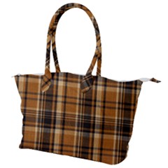 Tartan Design Canvas Shoulder Bag by impacteesstreetwearfour