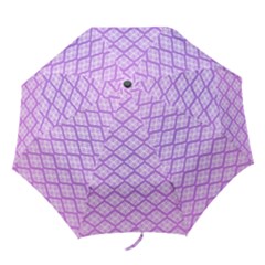 Pattern Texture Geometric Purple Folding Umbrellas by Mariart