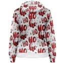 Christmas Watercolor hohoho red handdrawn holiday organic and naive pattern Women s Pullover Hoodie View2