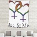 Mrs. and Mrs. Medium Tapestry View2