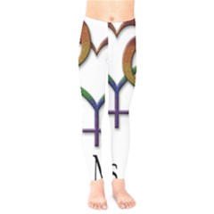 Mrs  And Mrs  Kids  Leggings by LiveLoudGraphics