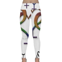 Mrs  And Mrs  Lightweight Velour Classic Yoga Leggings by LiveLoudGraphics