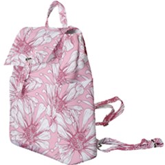 Pink Flowers Buckle Everyday Backpack by Sobalvarro