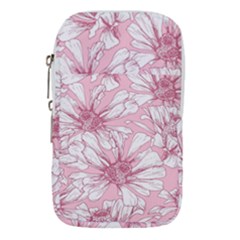 Pink Flowers Waist Pouch (large) by Sobalvarro